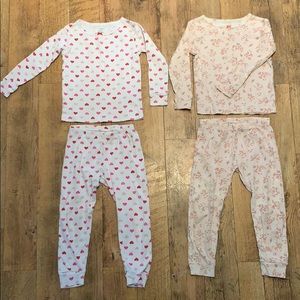 4T gently used pajamas 2sets
